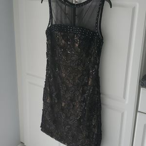 Black cocktail dress